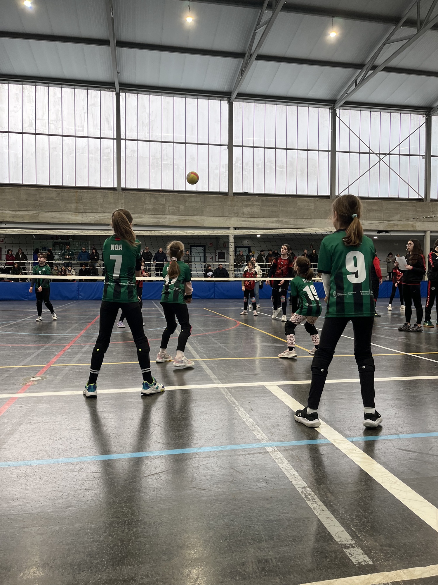 Gran jornada de minivoley celebrada en Zubiri